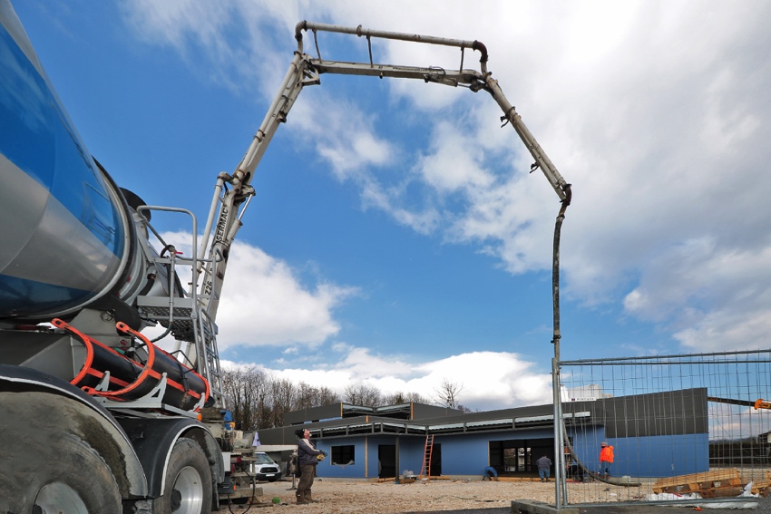 Suivi de chantier Clinique de l'Albanais (du 2 au 15 avril 2018)